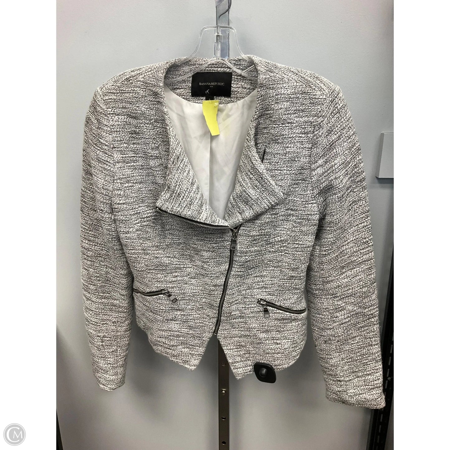 Jacket Other By Banana Republic In Grey, Size: 6