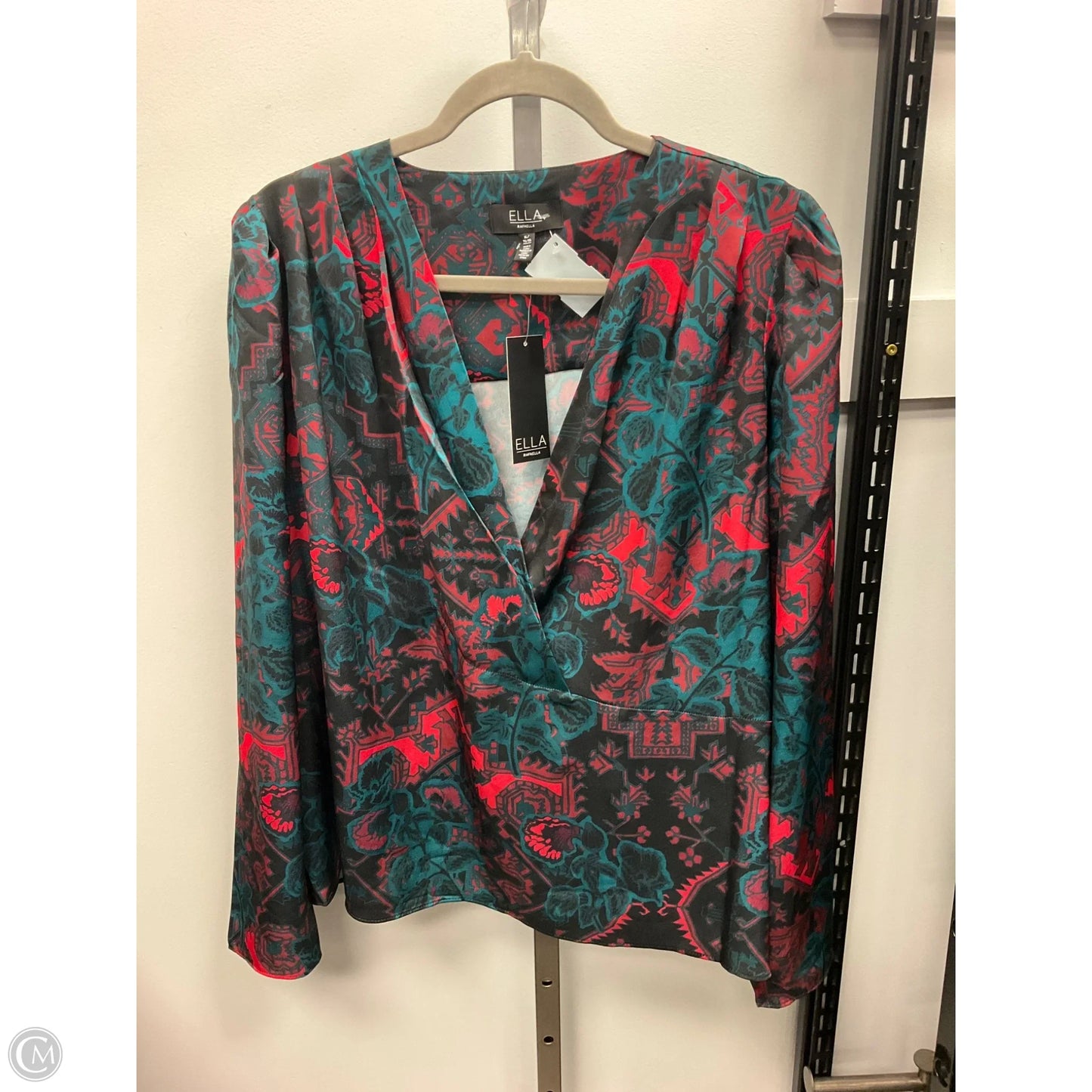 Top Long Sleeve By Clothes Mentor In Multi-colored, Size: Xl