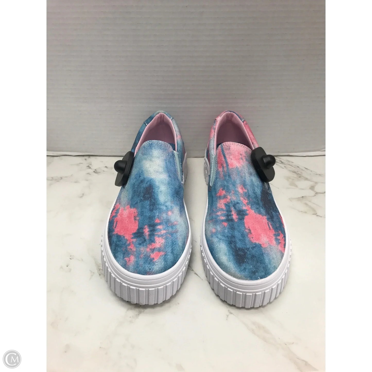 Shoes Sneakers By Nine West In Tie Dye Print, Size: 8