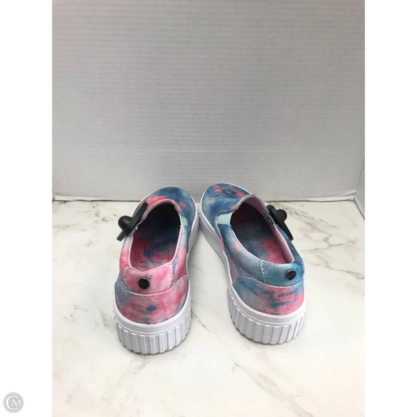 Shoes Sneakers By Nine West In Tie Dye Print, Size: 8