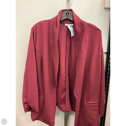Blazer By Bar Iii In Maroon, Size: 2x