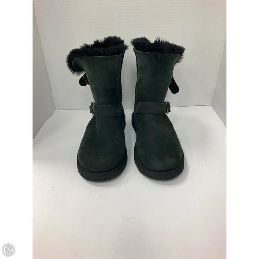 Boots Ankle Flats By Clothes Mentor In Black, Size: 6