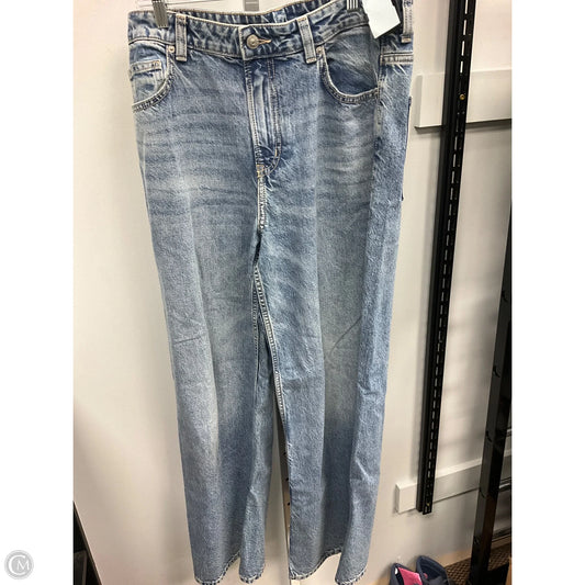 Jeans Wide Leg By Divided In Blue Denim, Size: 10