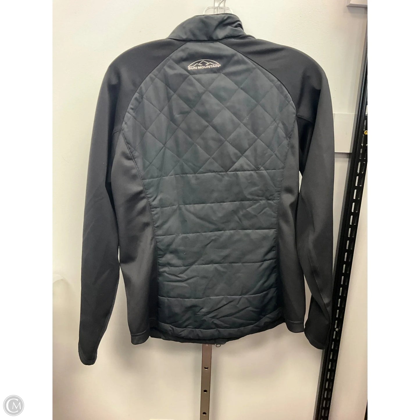 Athletic Jacket By Clothes Mentor In Black, Size: S