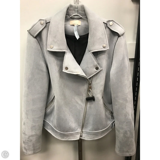Jacket Other By Loft In Grey, Size: 12