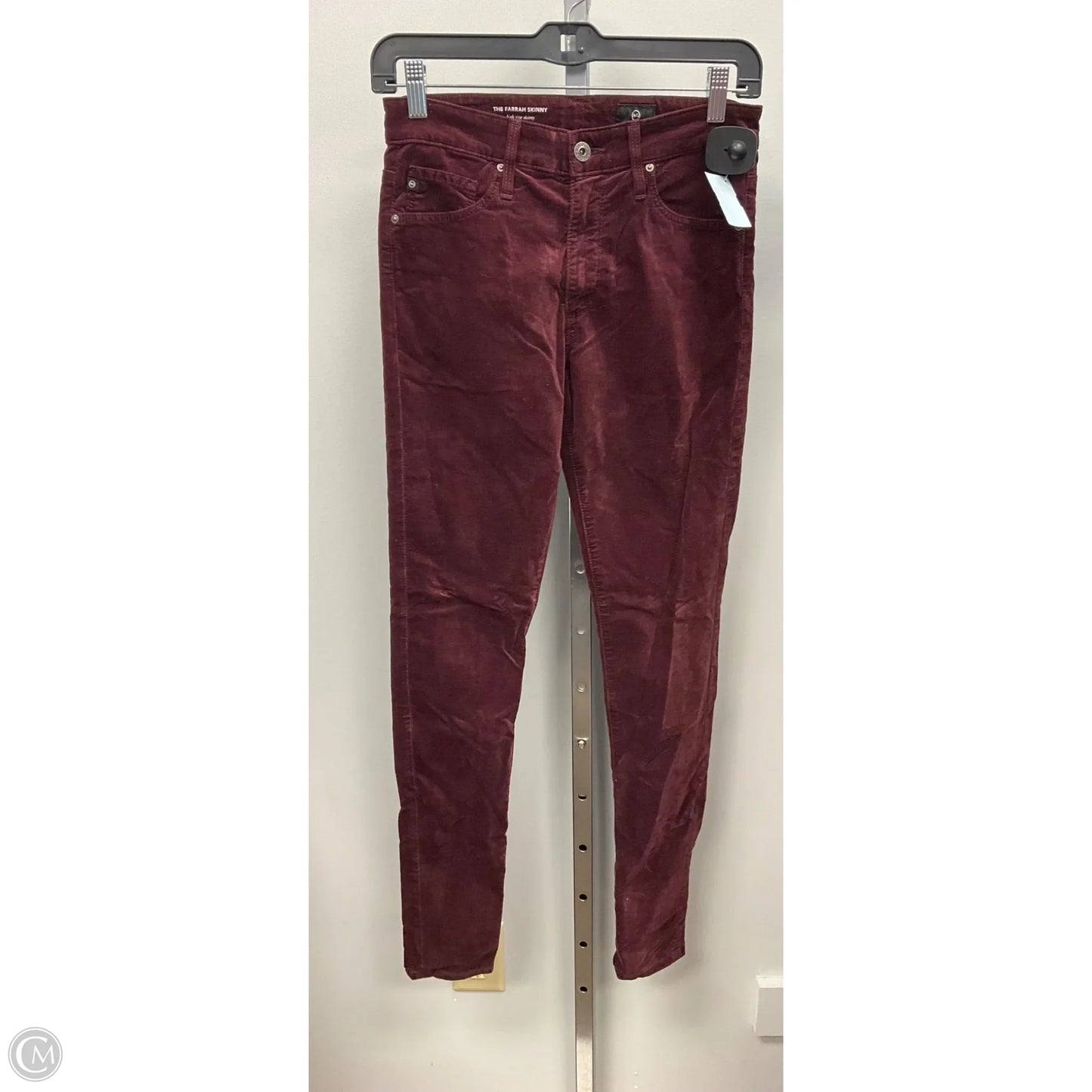 Pants Other By Adriano Goldschmied In Maroon, Size: 2