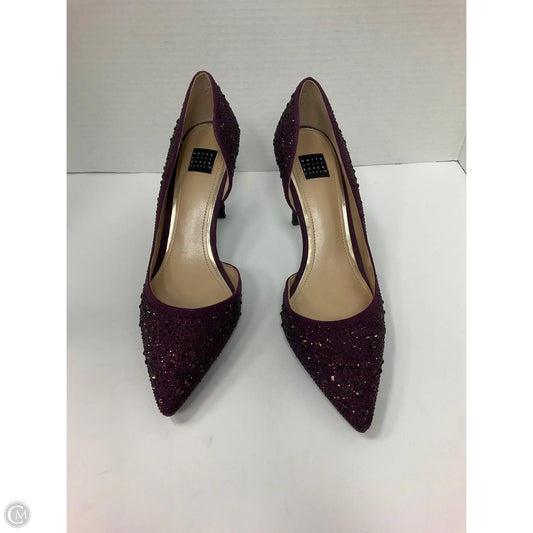 Shoes Heels Stiletto By White House Black Market In Purple, Size: 7.5