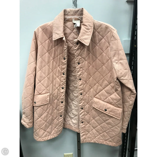 Jacket Puffer & Quilted By Joie In Pink, Size: M