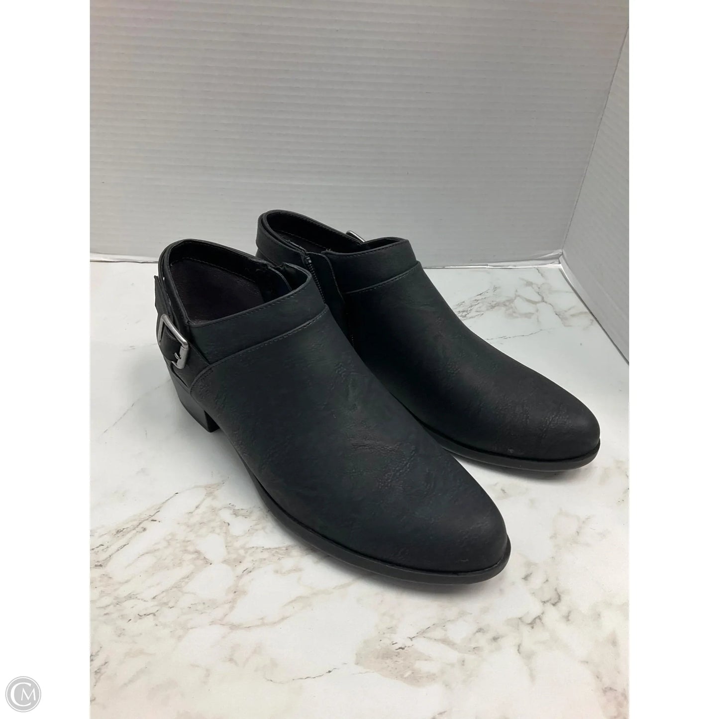 Boots Ankle Flats By Life Stride In Black, Size: 11