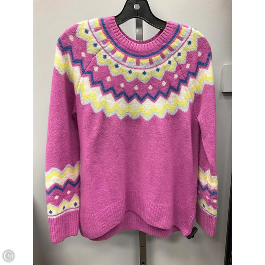 Sweater By Vince Camuto In Pink, Size: Xs