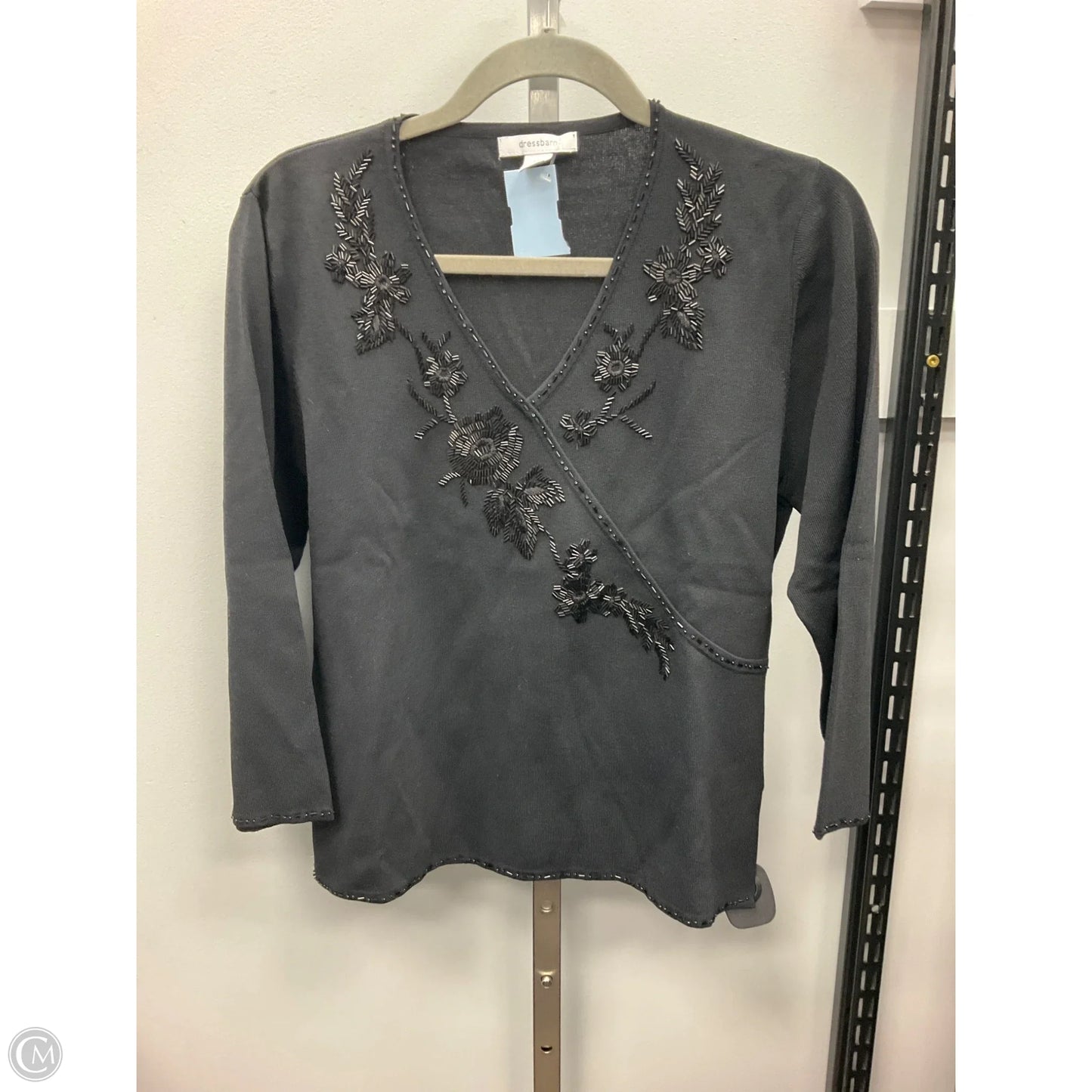 Top 3/4 Sleeve By Dressbarn In Black, Size: Xl