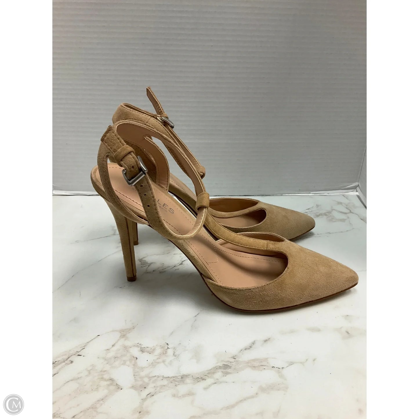 Shoes Heels Stiletto By Charles By Charles David In Tan, Size: 10
