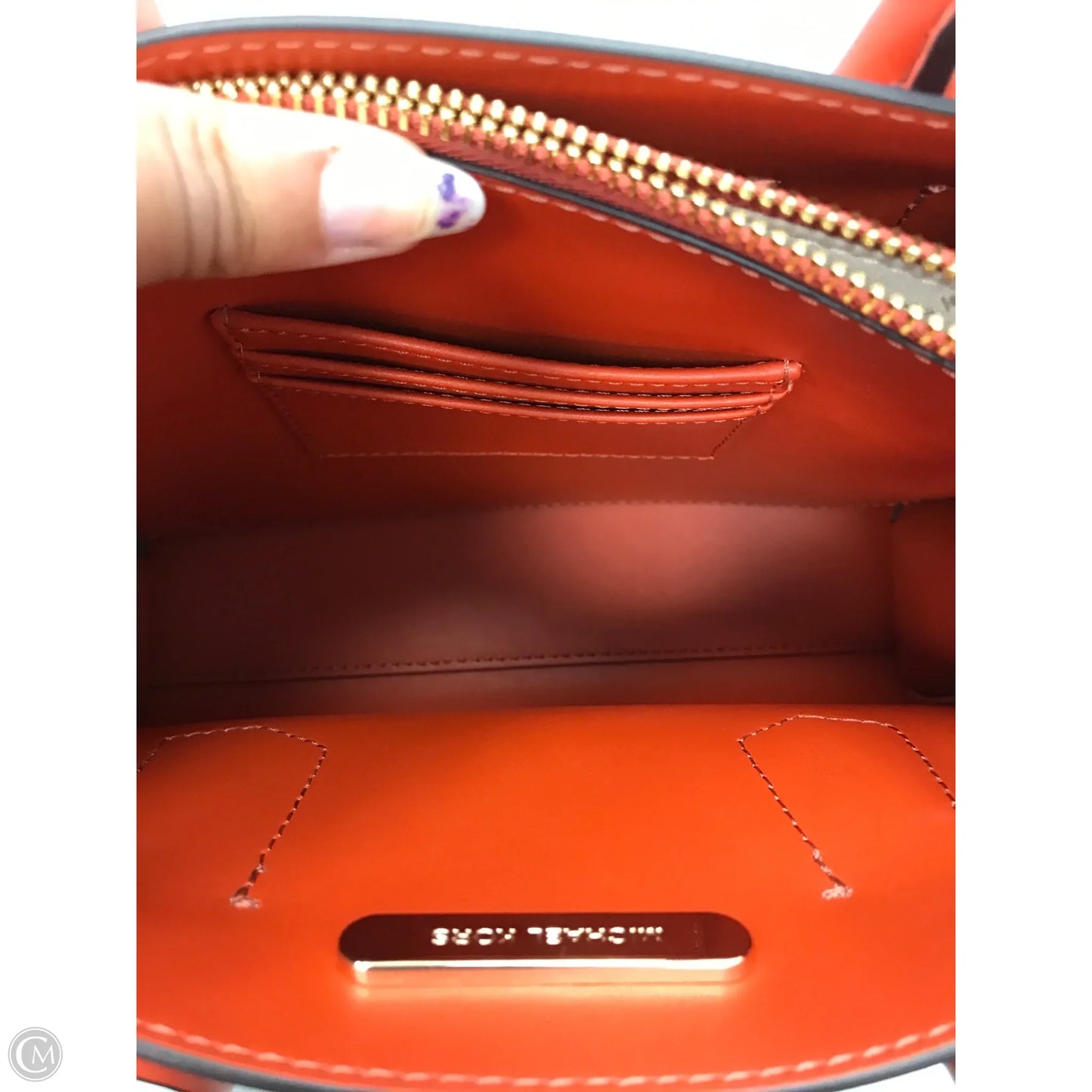 Handbag Designer By Michael Kors, Size: Small