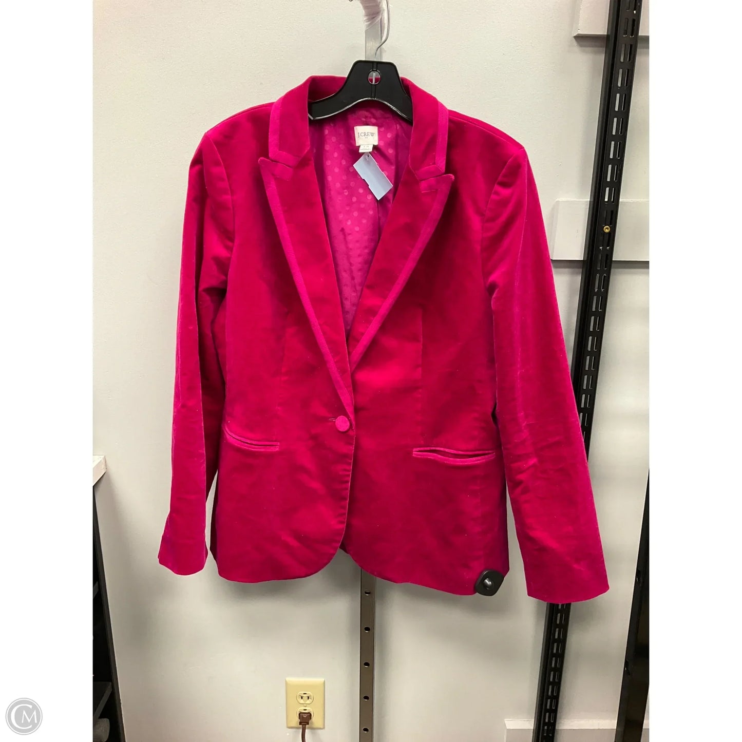 Blazer By J. Crew In Pink, Size: 14