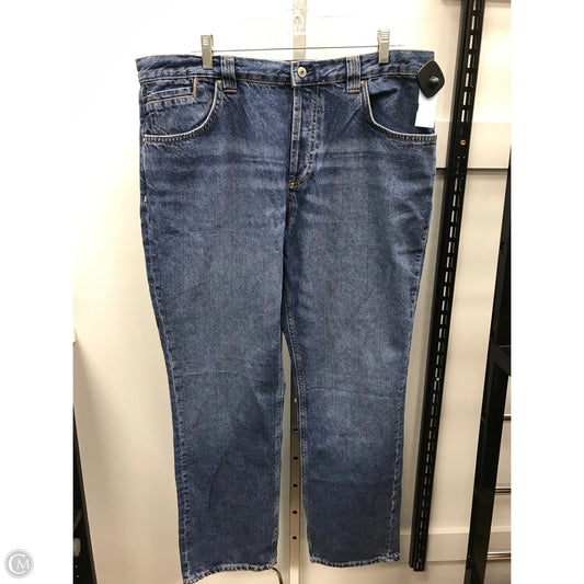 Jeans Straight By We The Free In Blue Denim, Size: 16