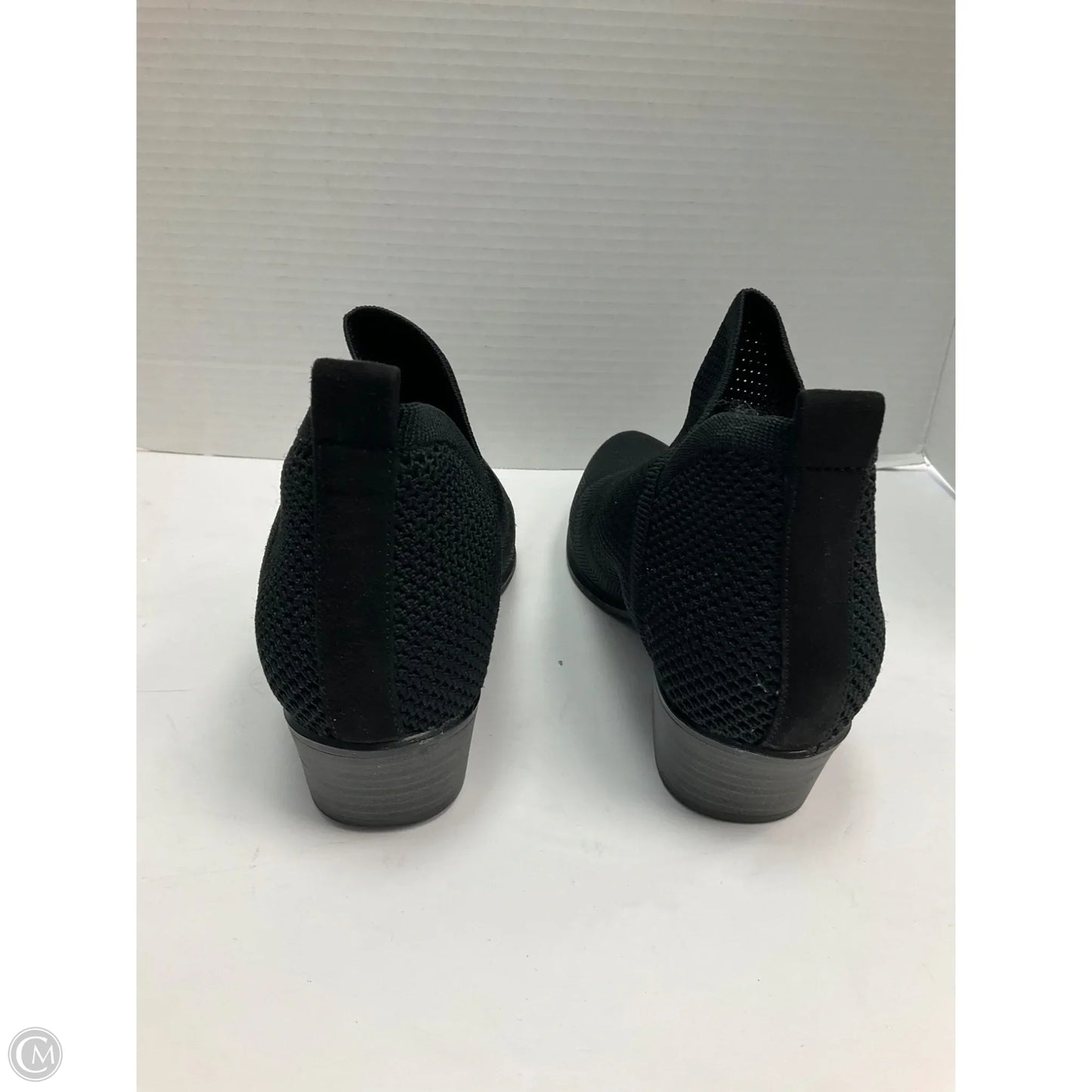 Boots Ankle Flats By Esprit In Black, Size: 7.5