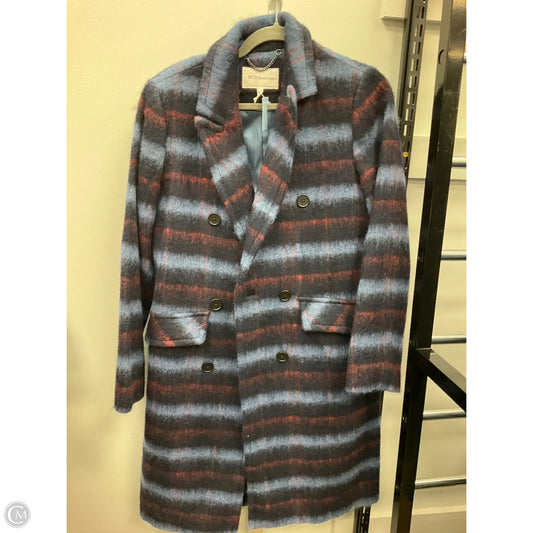 Coat Peacoat By Bcbgeneration In Plaid Pattern, Size: M