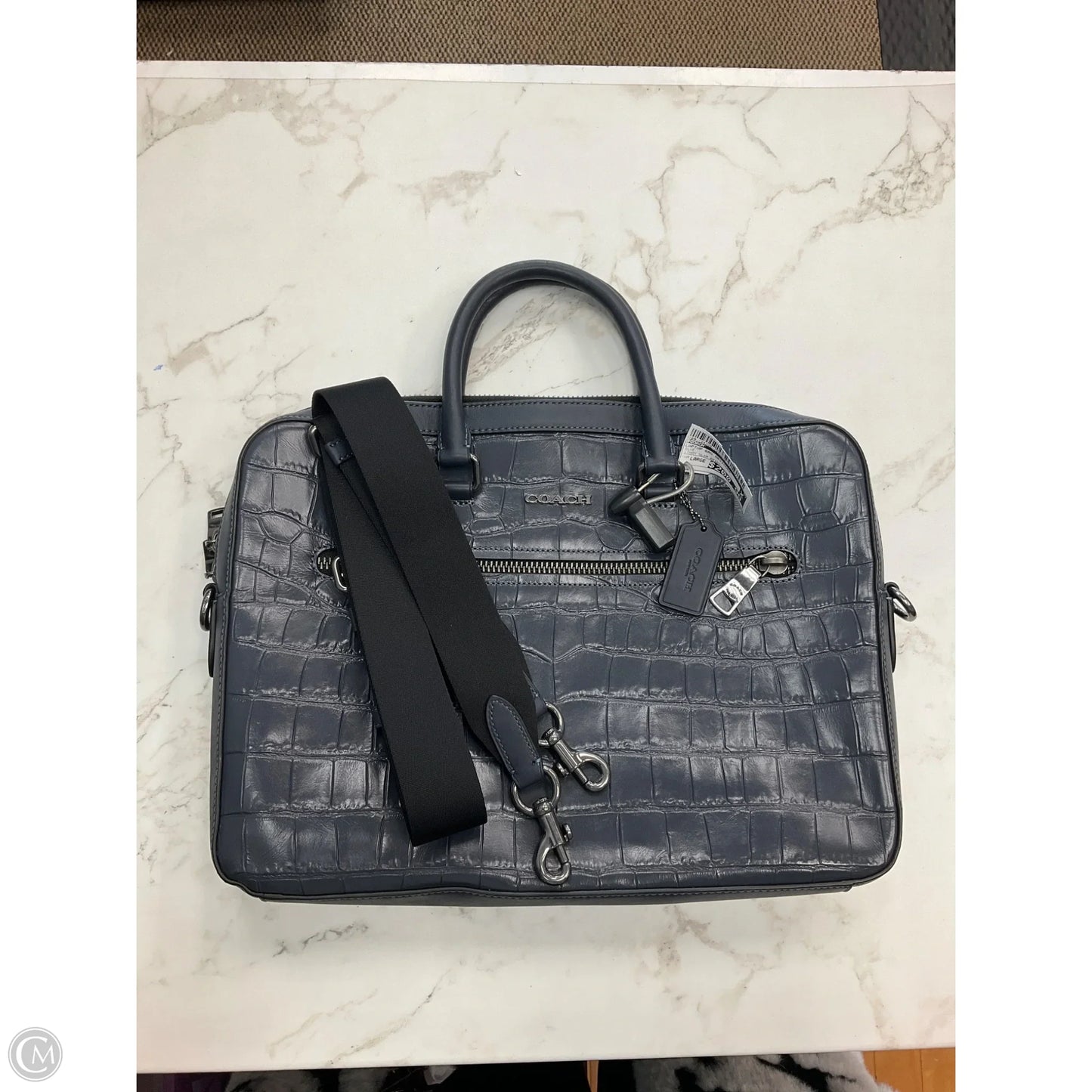 Laptop Bag Designer By Coach, Size: Large