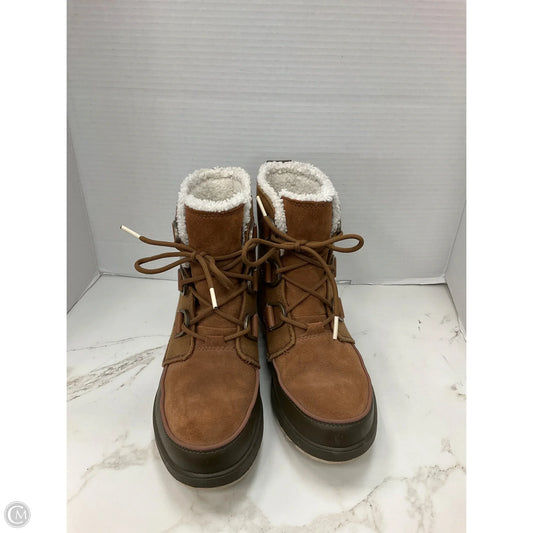 Boots Snow By Sorel In Brown, Size: 7.5