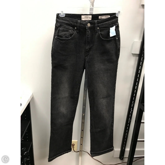 Jeans Straight By Cotton On In Black Denim, Size: 4