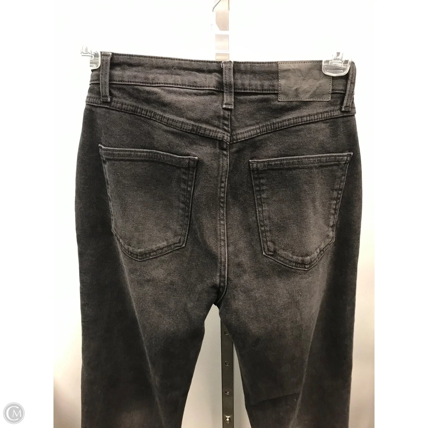 Jeans Straight By Cotton On In Black Denim, Size: 4