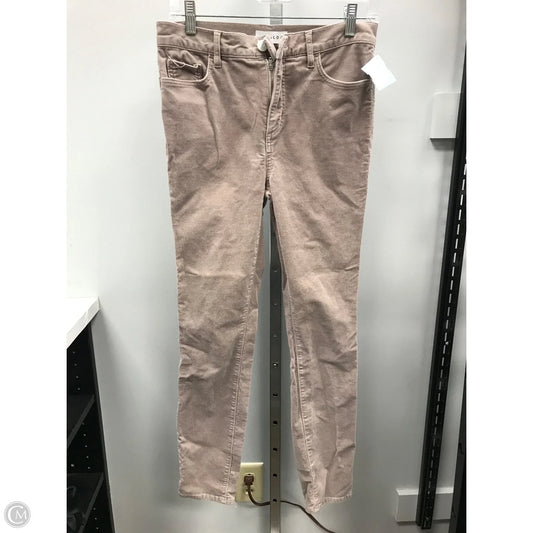 Pants Corduroy By Loft In Taupe, Size: 4