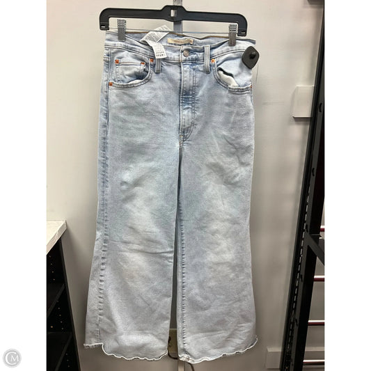 Jeans Wide Leg By Levis In Blue Denim, Size: 10