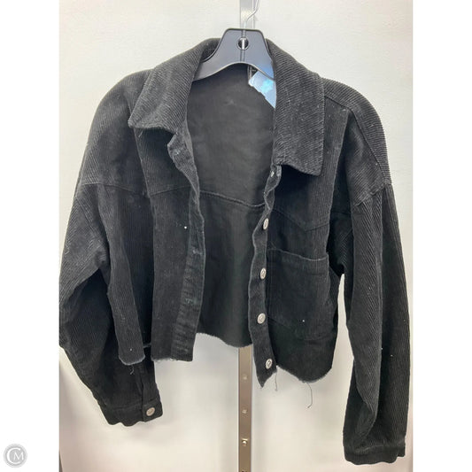 Top Long Sleeve By Forever 21 In Black, Size: M