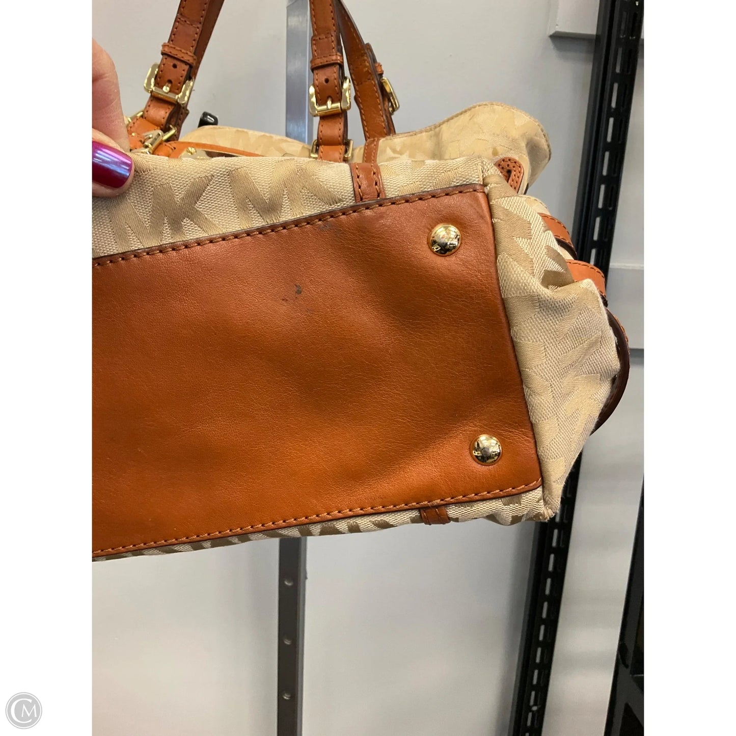 Handbag Designer By Michael Kors, Size: Large