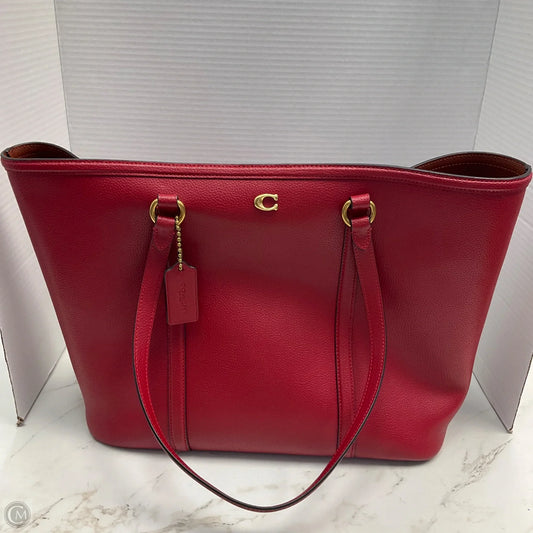Handbag Designer By Coach, Size: Large