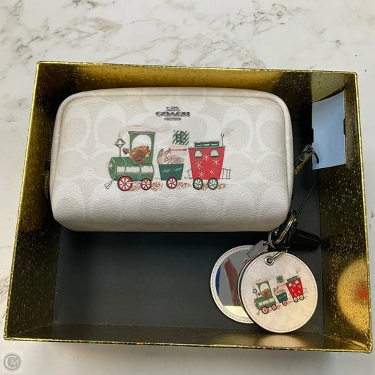 Makeup Bag Designer By Coach, Size: Large