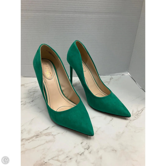 Shoes Heels Stiletto By Rouge In Green, Size: 12