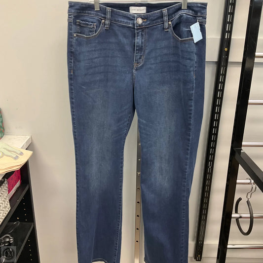 Jeans Boot Cut By Lane Bryant In Blue Denim, Size: 16l
