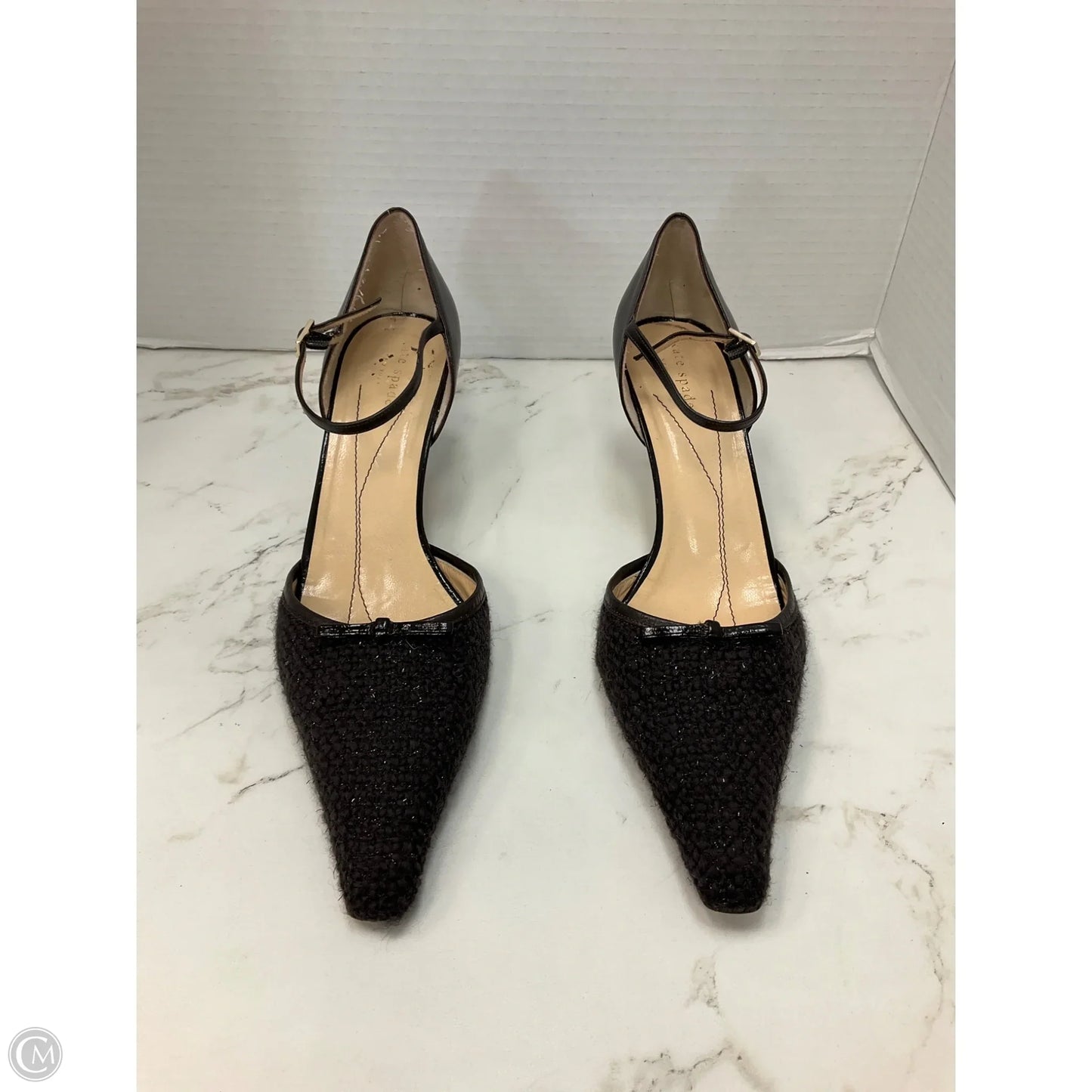 Shoes Flats By Clothes Mentor In Black, Size: 9.5