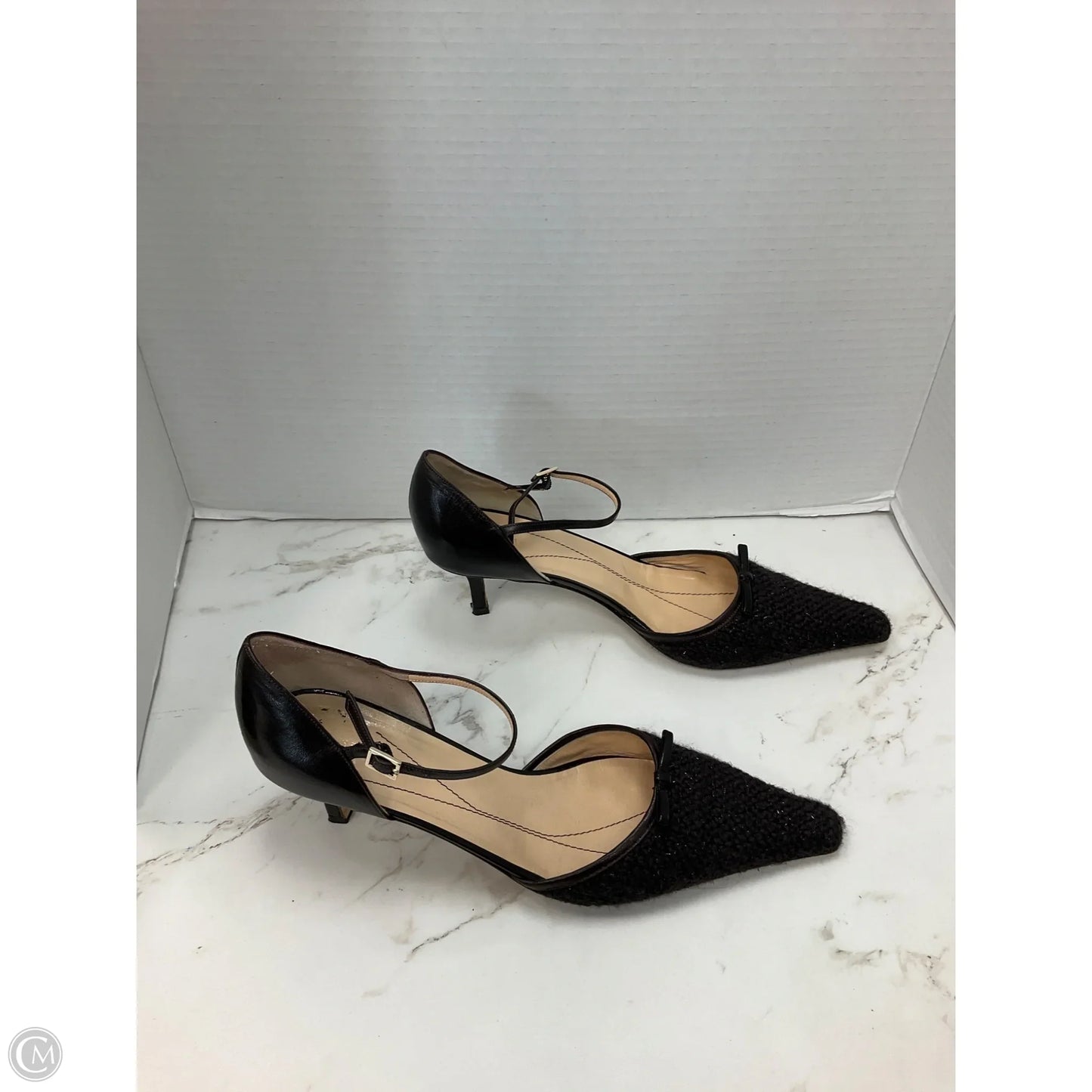 Shoes Flats By Clothes Mentor In Black, Size: 9.5