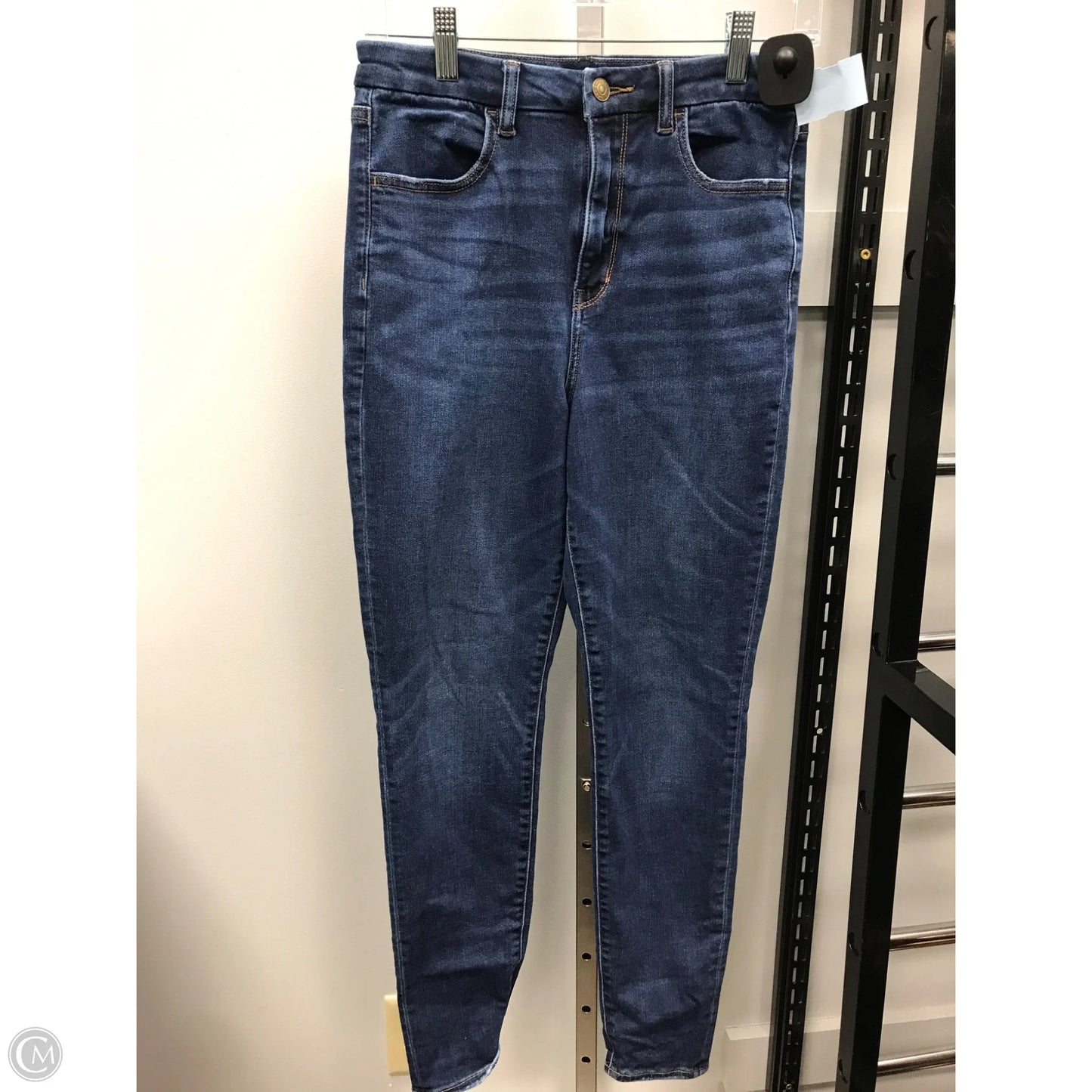 Jeans Jeggings By American Eagle In Blue Denim, Size: 6