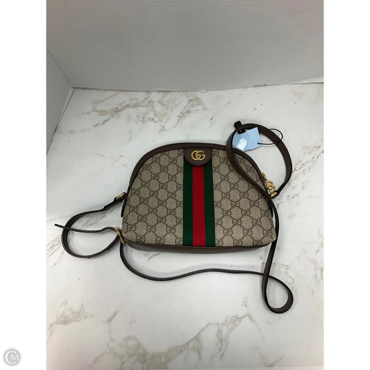 Crossbody Luxury Designer By Gucci, Size: Small