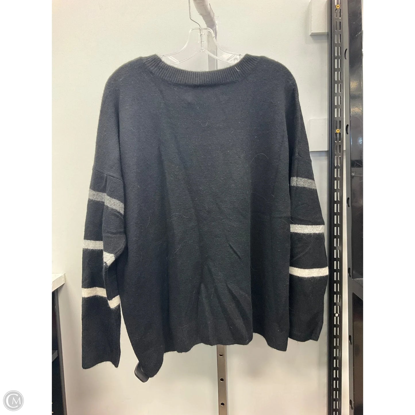 Sweater By Vince Camuto In Striped Pattern, Size: L