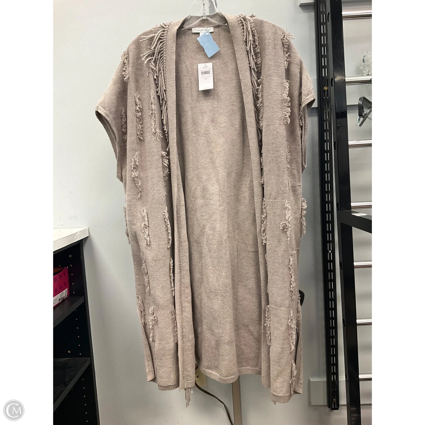 Cardigan By Pure Jill In Taupe, Size: M