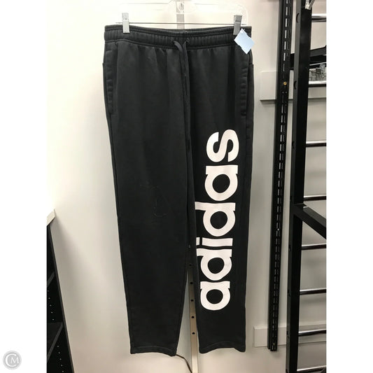 Athletic Pants By Adidas In Black, Size: L