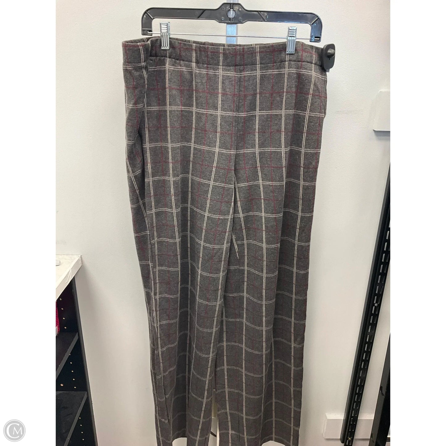 Pants Dress By J. Jill In Plaid Pattern, Size: L