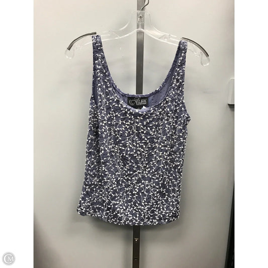 Top Sleeveless By Alex Evenings In Multi-colored, Size: L
