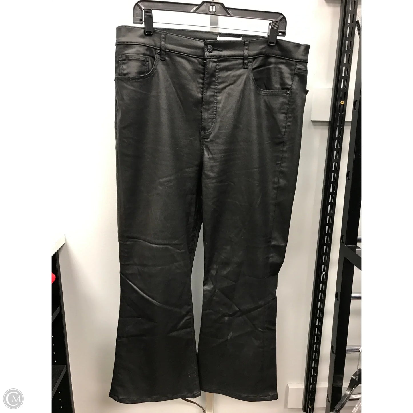 Pants Wide Leg By Loft In Black, Size: 14