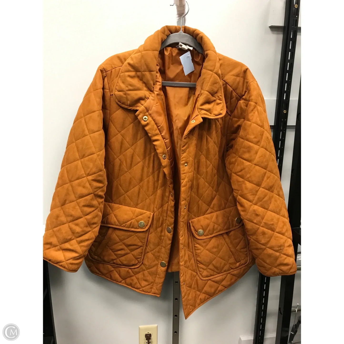 Jacket Puffer & Quilted By St Johns Bay In Copper, Size: 1x