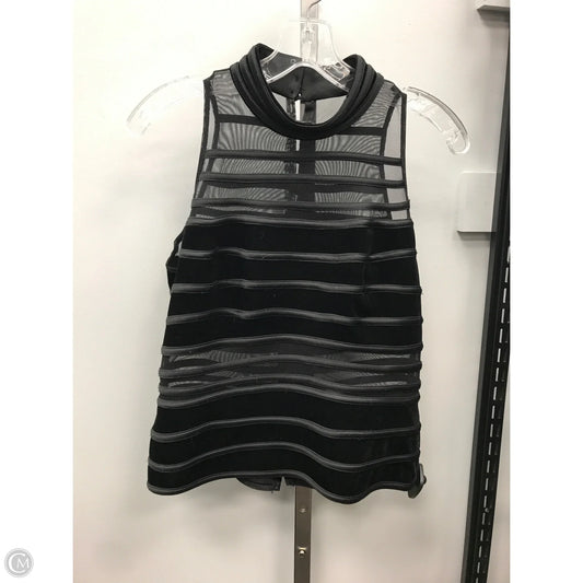 Top Sleeveless By Js Collections In Black, Size: 10