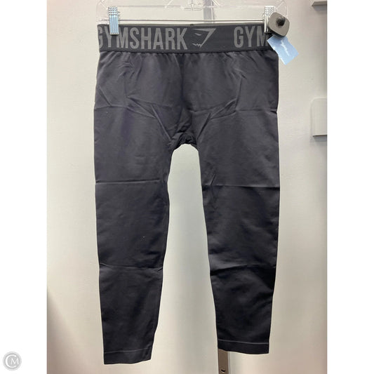 Athletic Leggings Capris By Gym Shark In Black, Size: S
