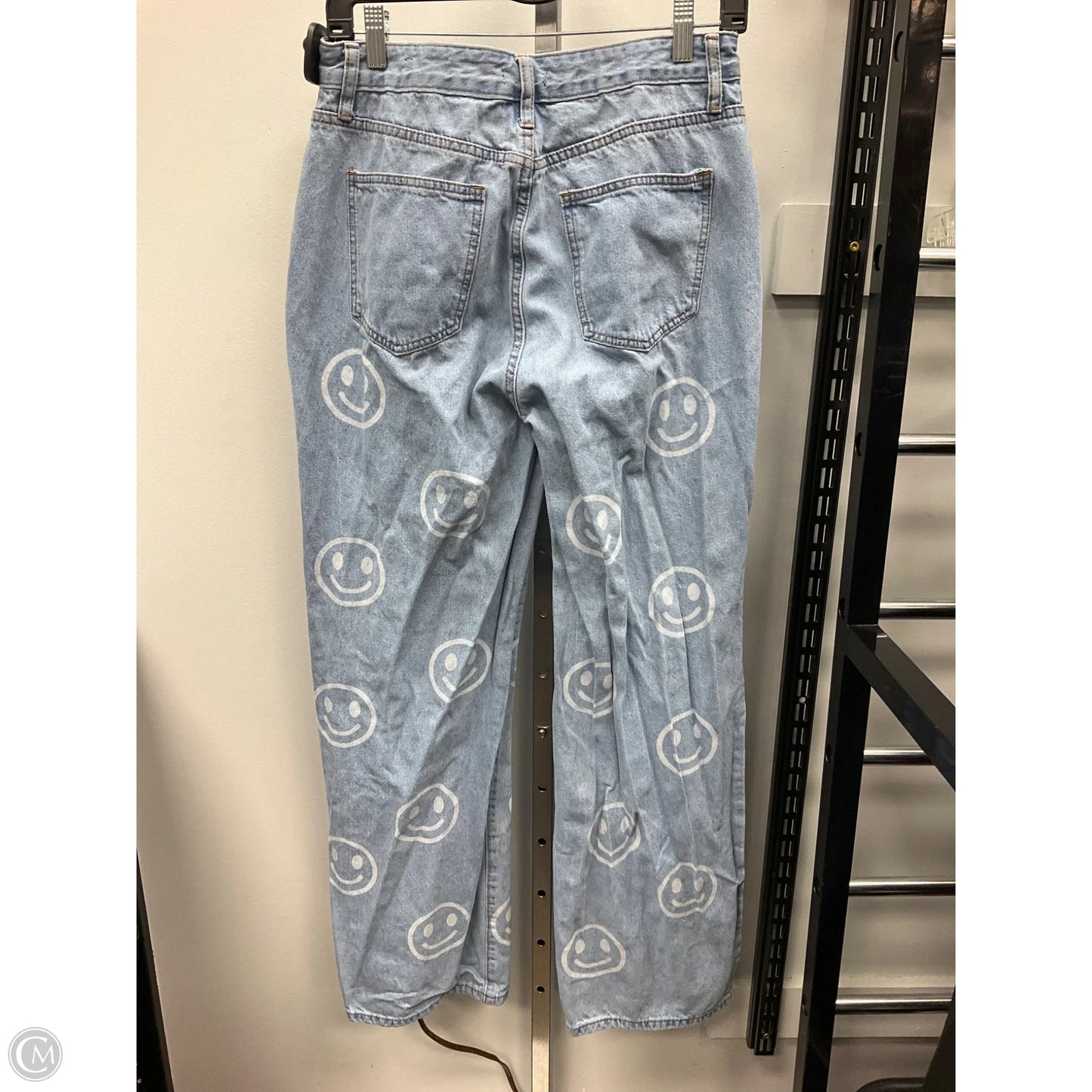 Jeans Straight By Fashion Nova In Blue Denim, Size: M