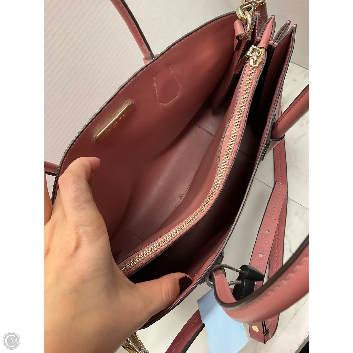 Tote Designer By Michael Kors, Size: Large