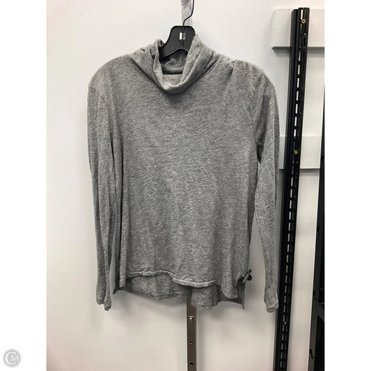 Top Long Sleeve By Madewell In Grey, Size: S