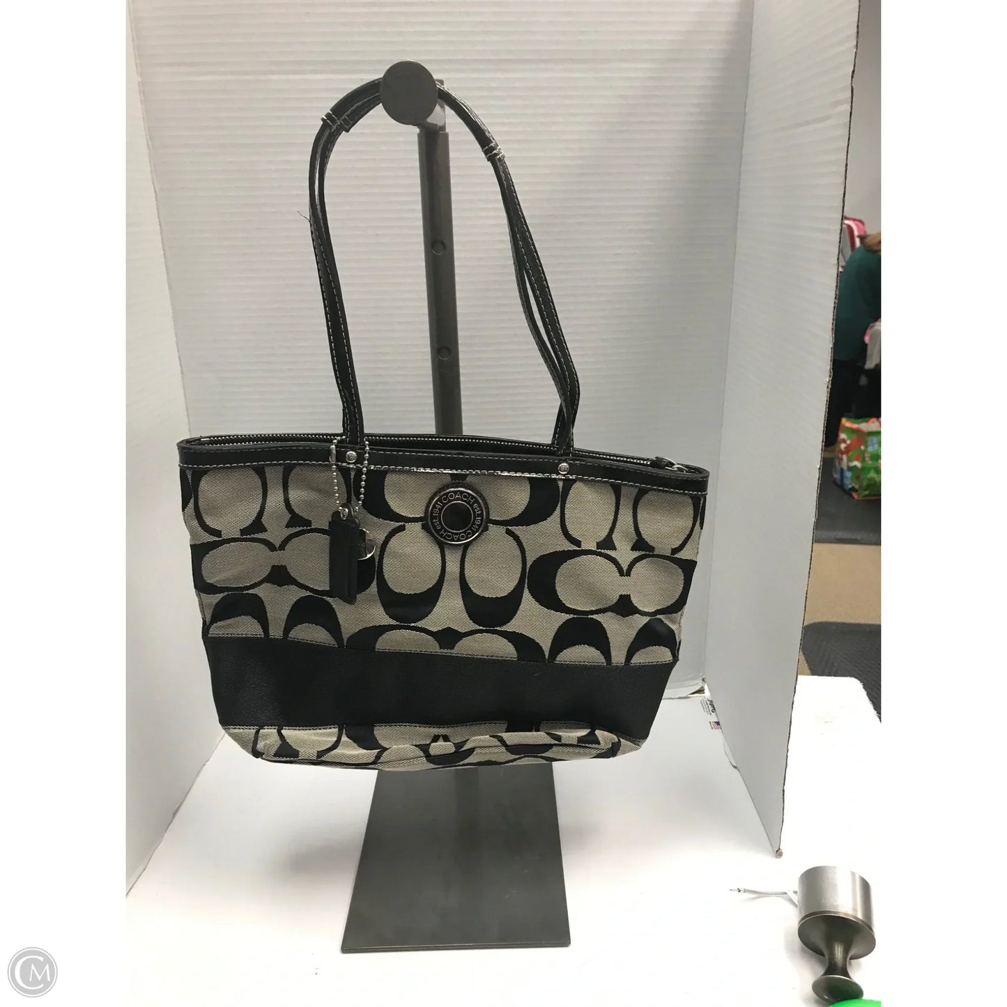 Tote Designer By Coach, Size: Small